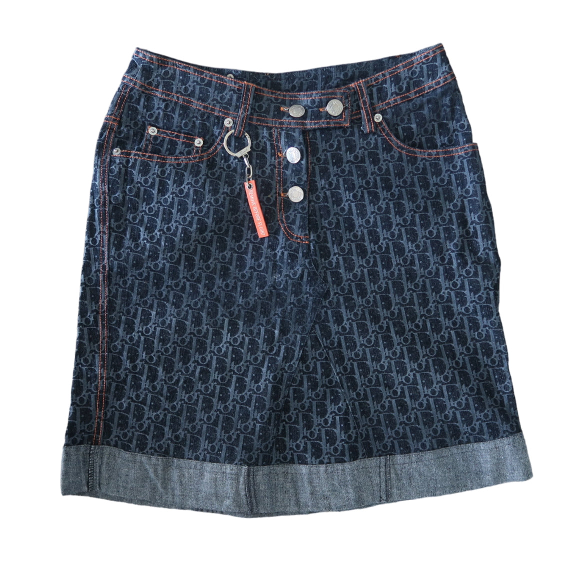 Christian Dior “Remove Before Flight” Skirt