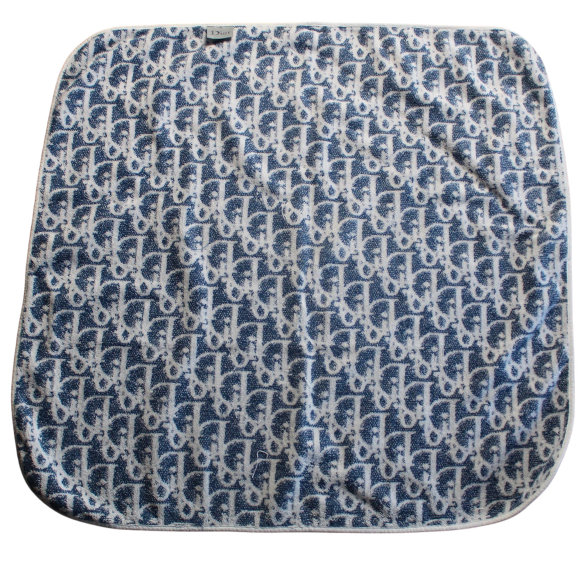 Baby Dior Monogram Hooded Bath Towel