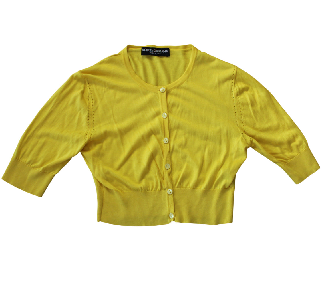 Dolce & Gabbana Cropped Sweater