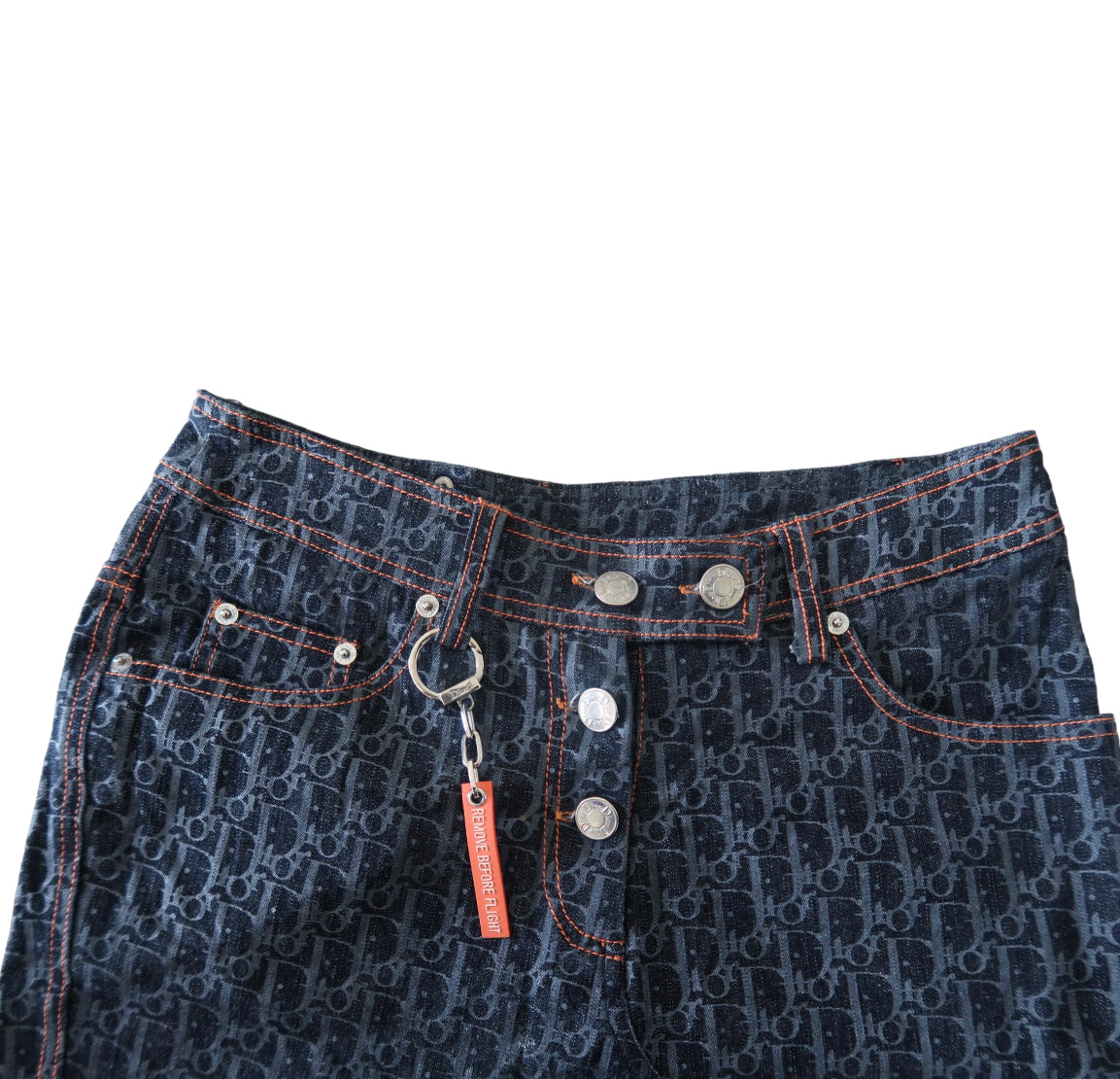 Christian Dior “Remove Before Flight” Skirt