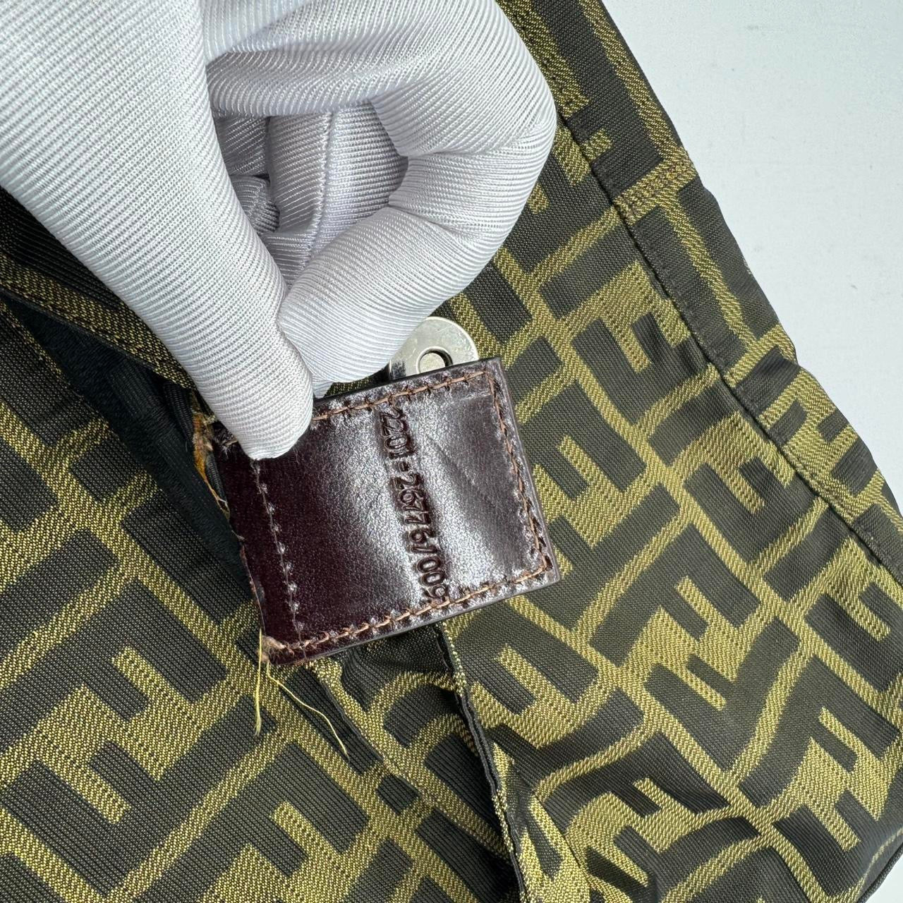 Fendi Zucca Baguette handbag
