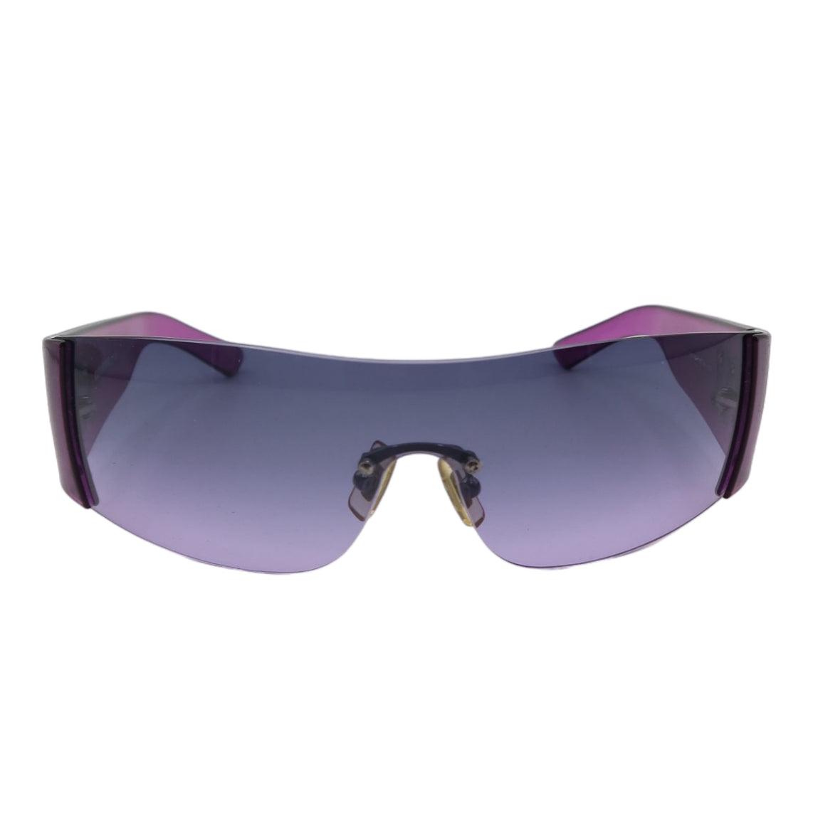 Miu Miu Mask Logo Sunglasses