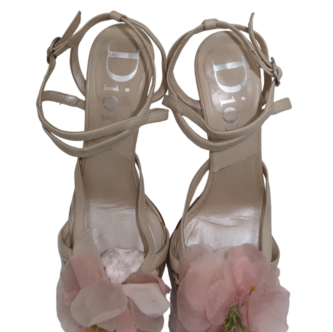 Christian Dior Trotter Flower Mules