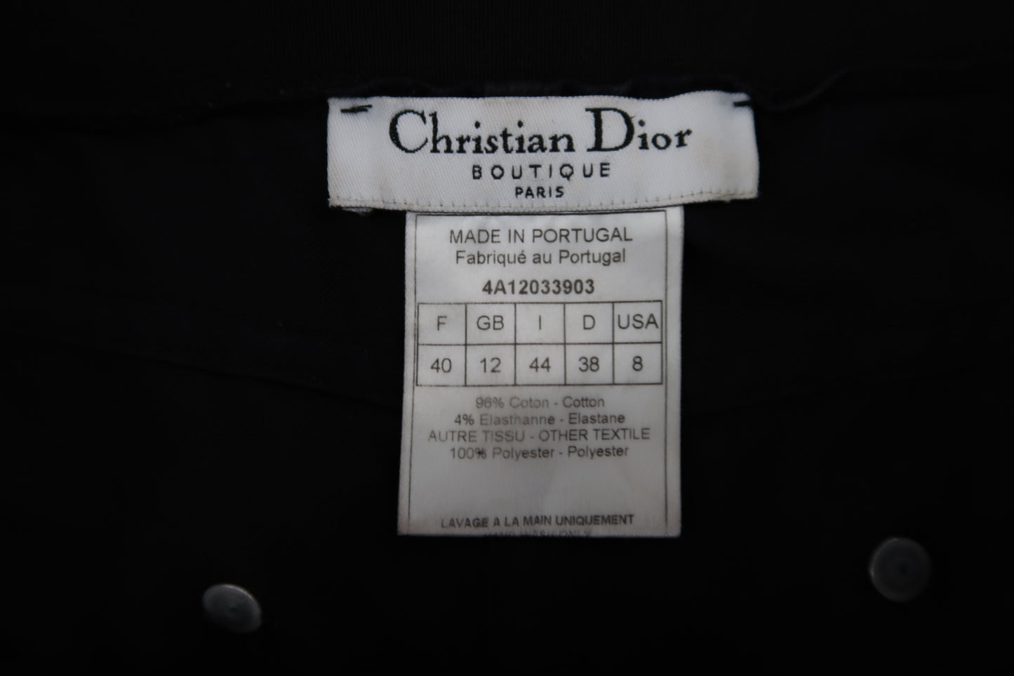 Christian Dior by John Galliano Golf 2004 collection Mini-Skirt