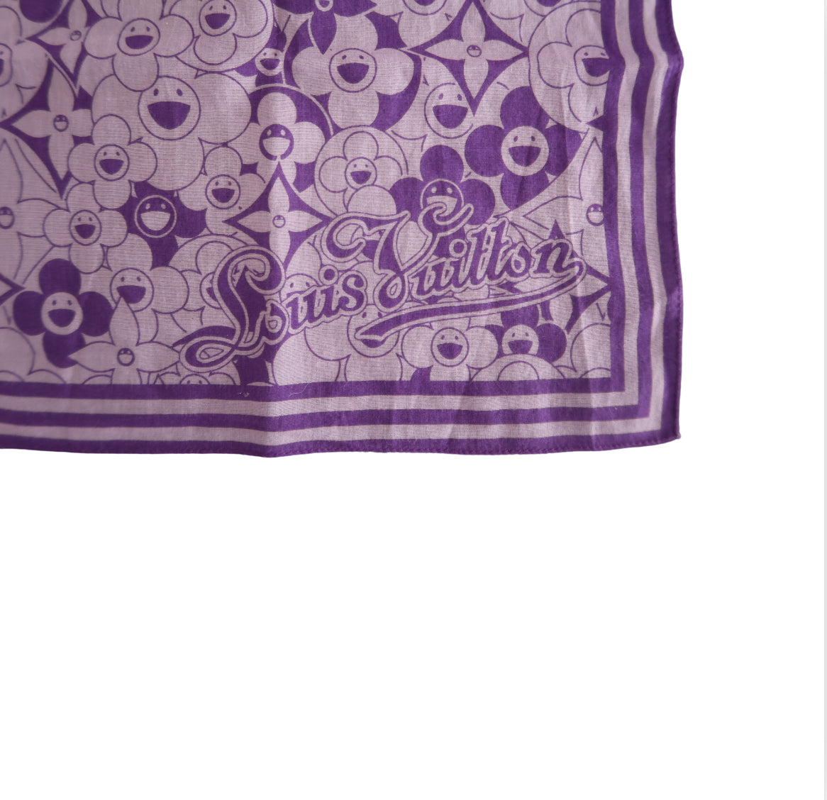 Louis Vuitton Takashi Murakami Blossom Scarf