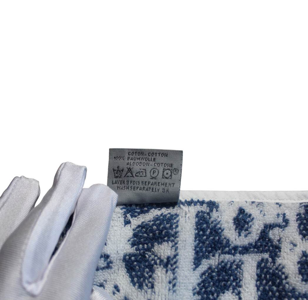 Baby Dior Monogram Hooded Bath Towel
