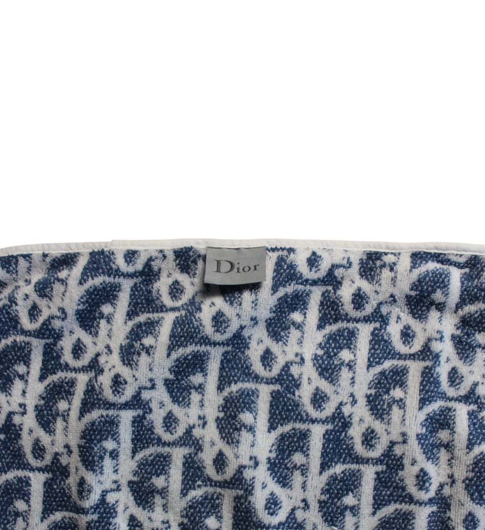 Baby Dior Monogram Hooded Bath Towel