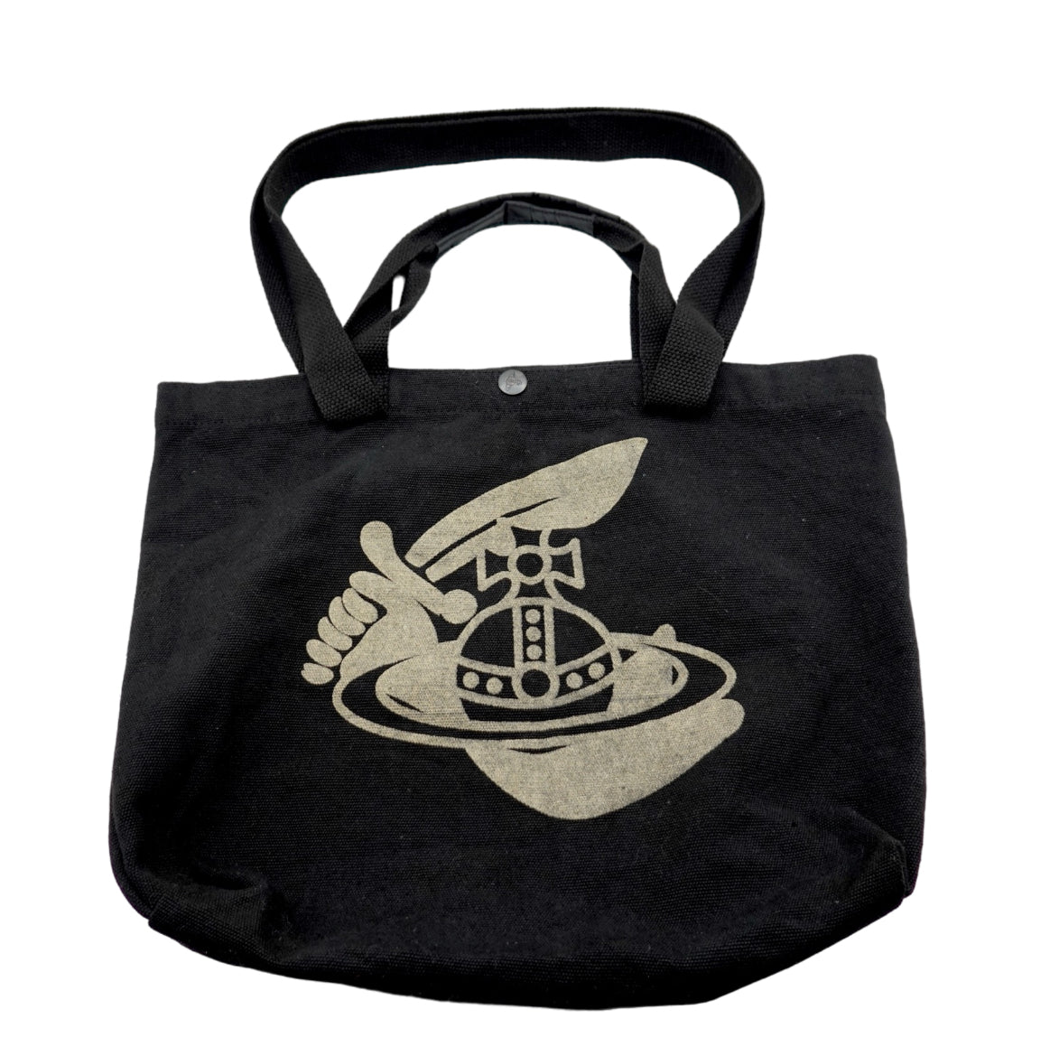 Vivienne Westwood Orb Embroidery Anglomania Tote Bag
