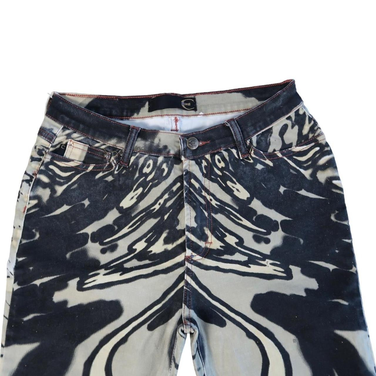 Roberto Cavalli Zebra Striped Pants