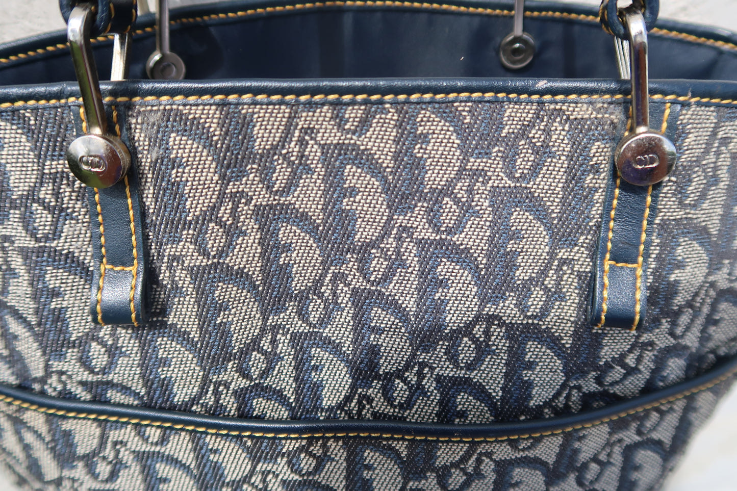 Christian Dior Diorissimo Canvas Bag