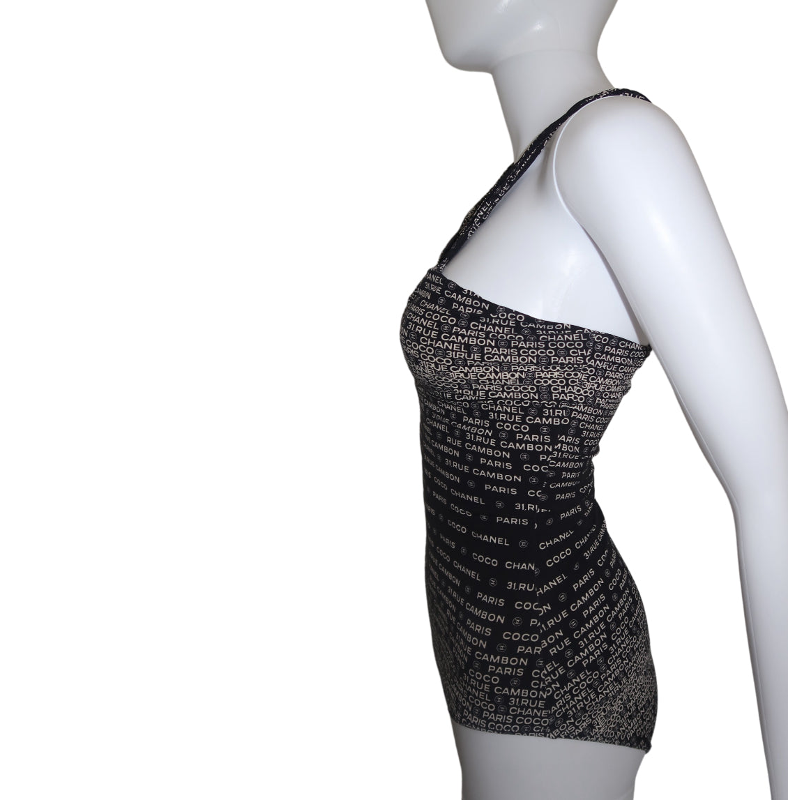 Chanel by Karl Lagerfeld Spring 2009 Rue Cambon Monogram Swimsuit