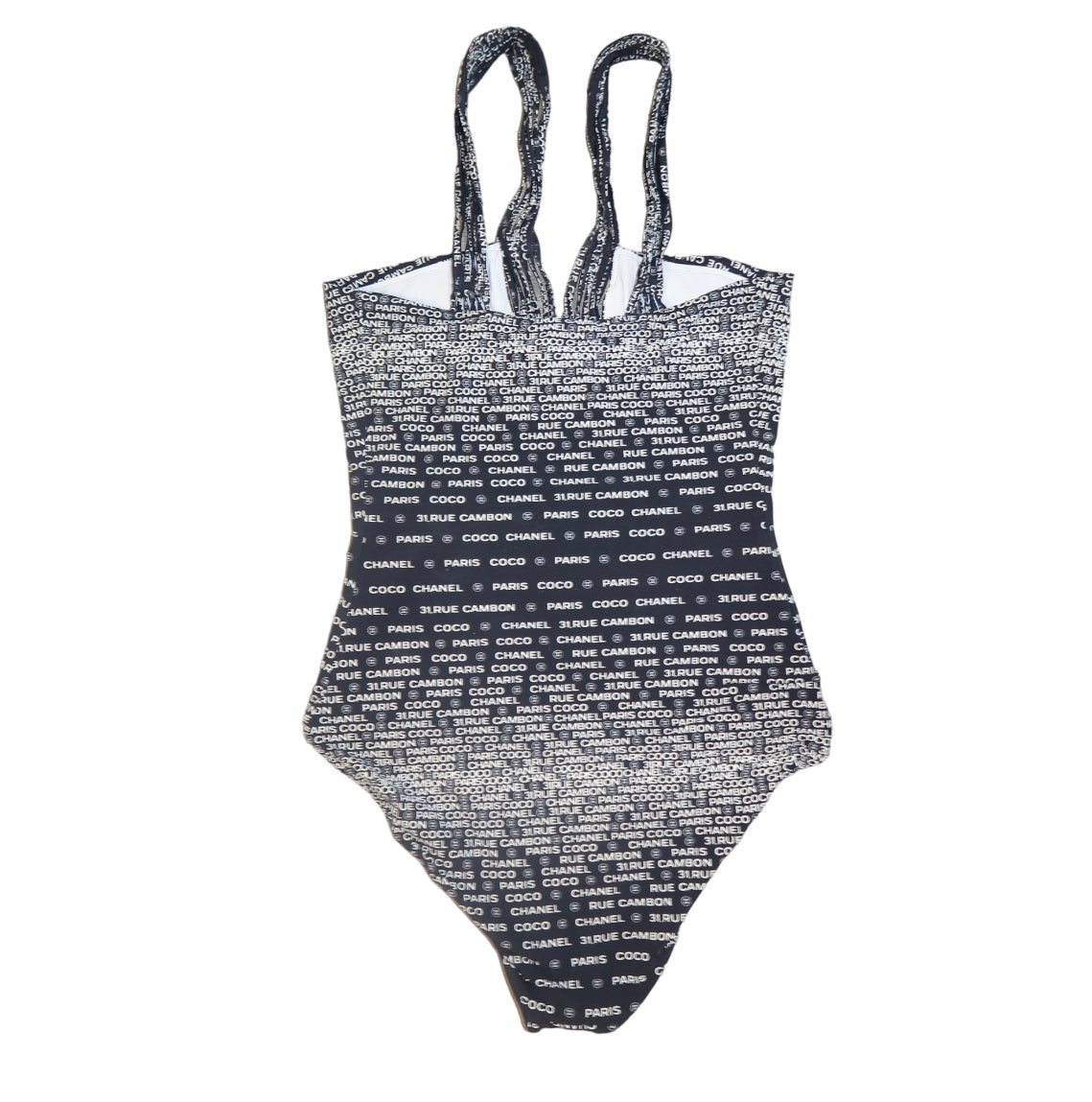Chanel by Karl Lagerfeld Spring 2009 Rue Cambon Monogram Swimsuit