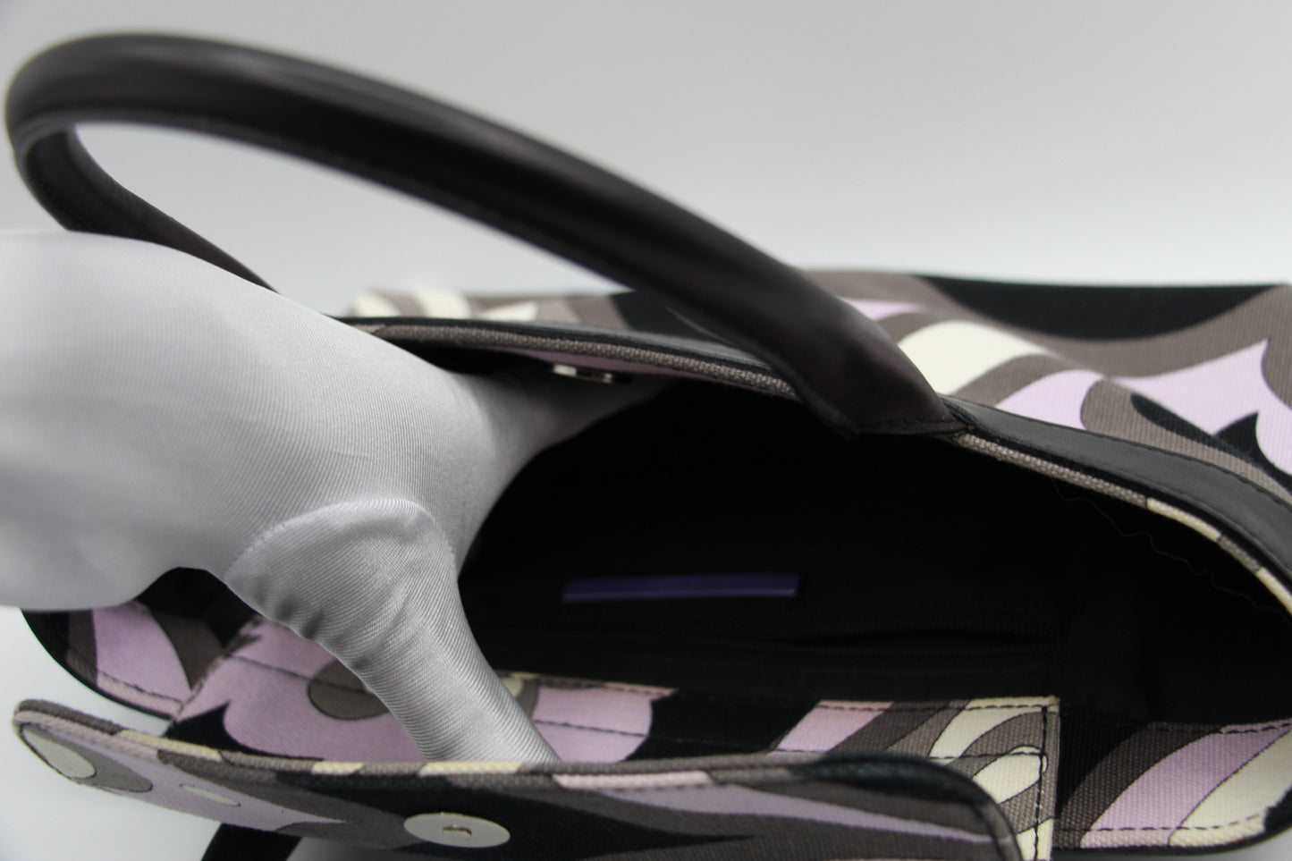 Emilio Pucci Canvas Tote Bag