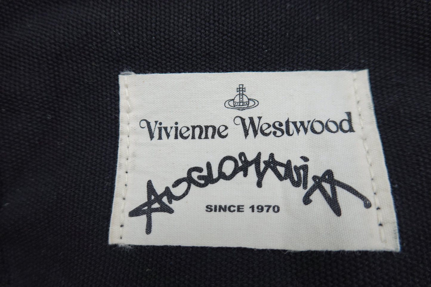 Vivienne Westwood Orb Embroidery Anglomania Tote Bag