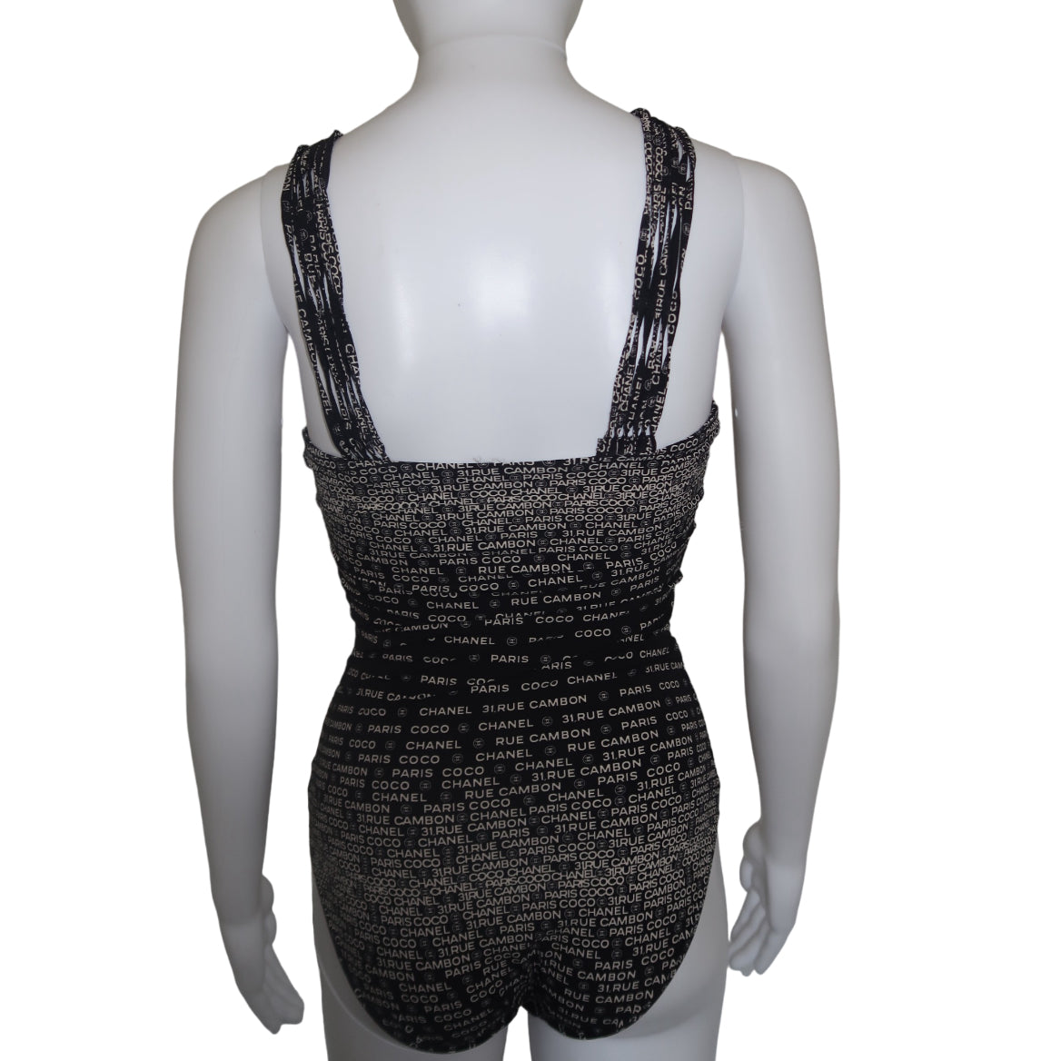 Chanel by Karl Lagerfeld Spring 2009 Rue Cambon Monogram Swimsuit