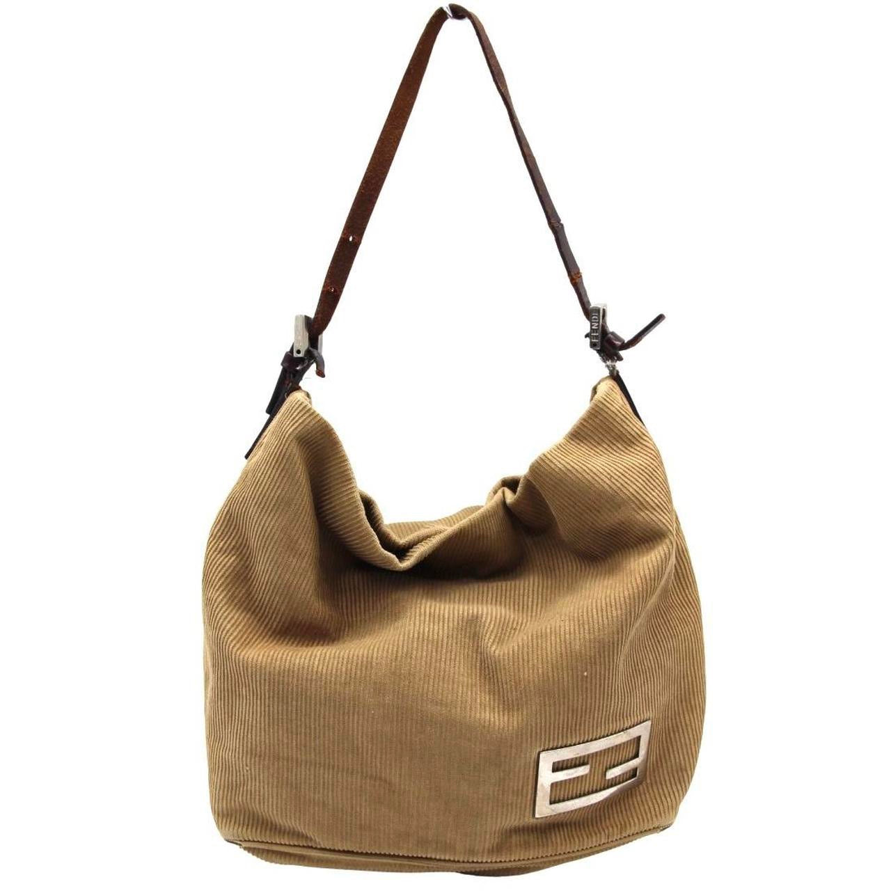 Fendi Corduroy Shoulder bag