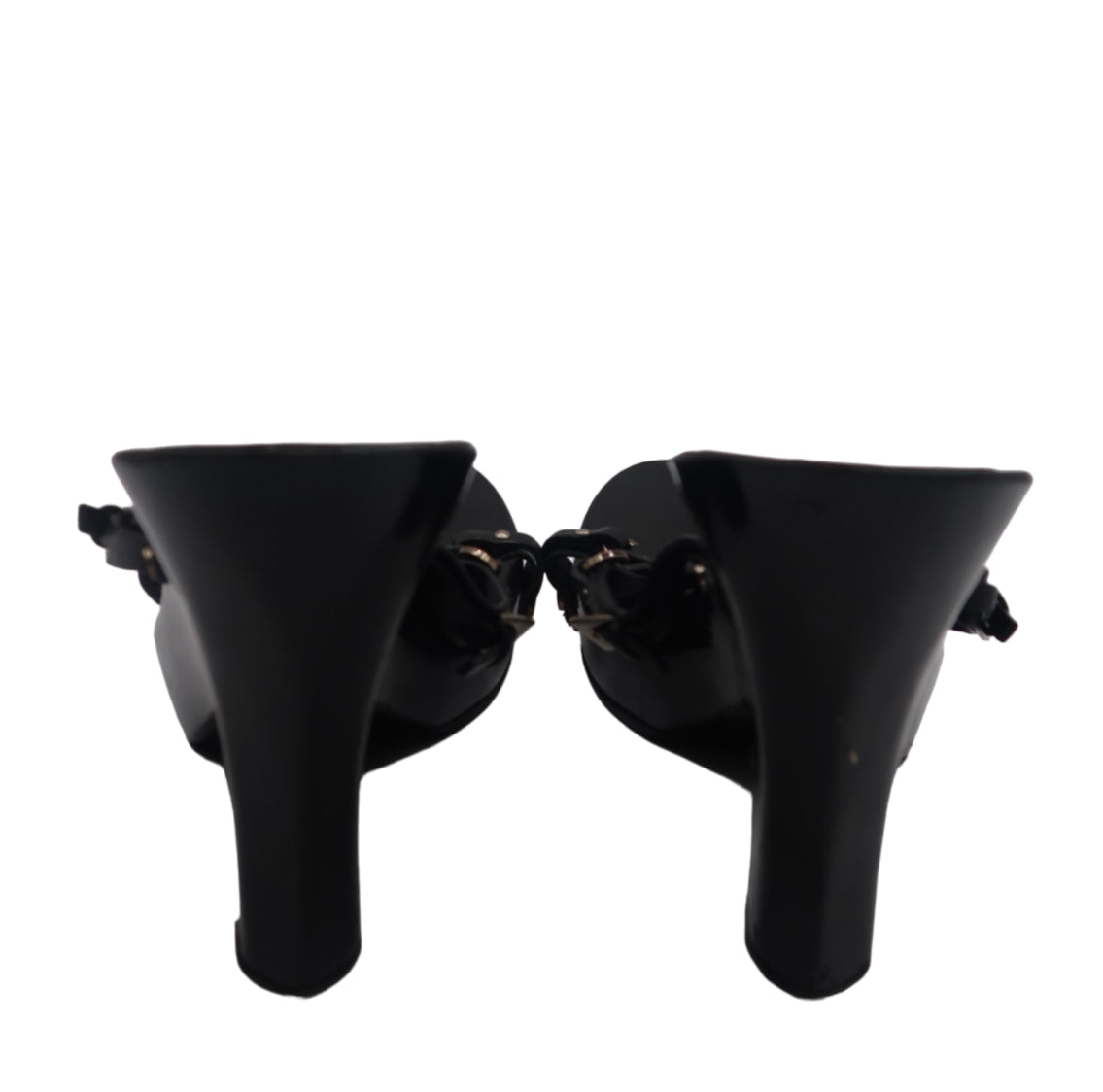 Christian Dior 2002 Wedge Black Mules