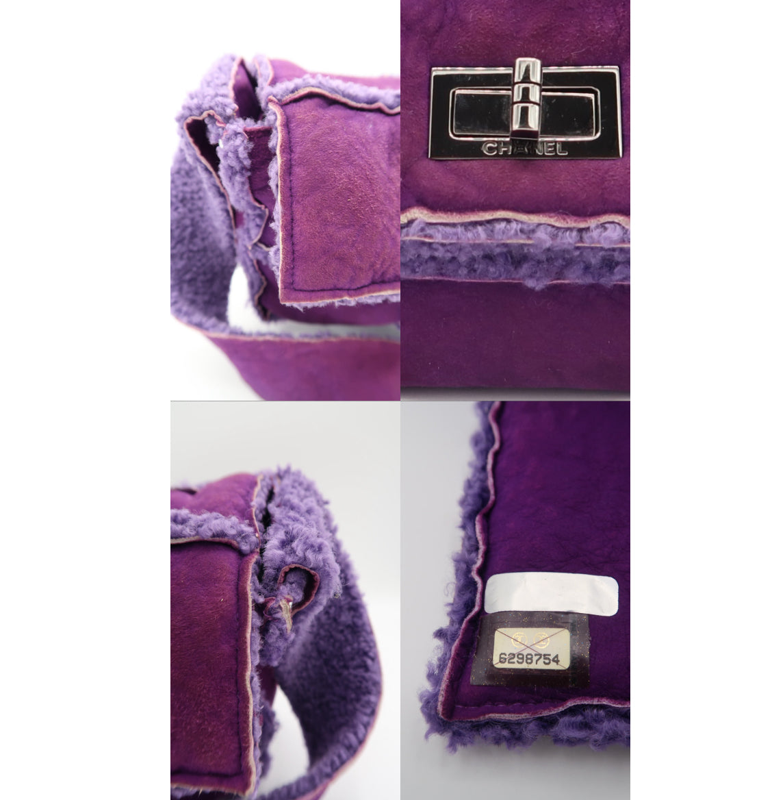 Chanel Wool Shoulder Bag