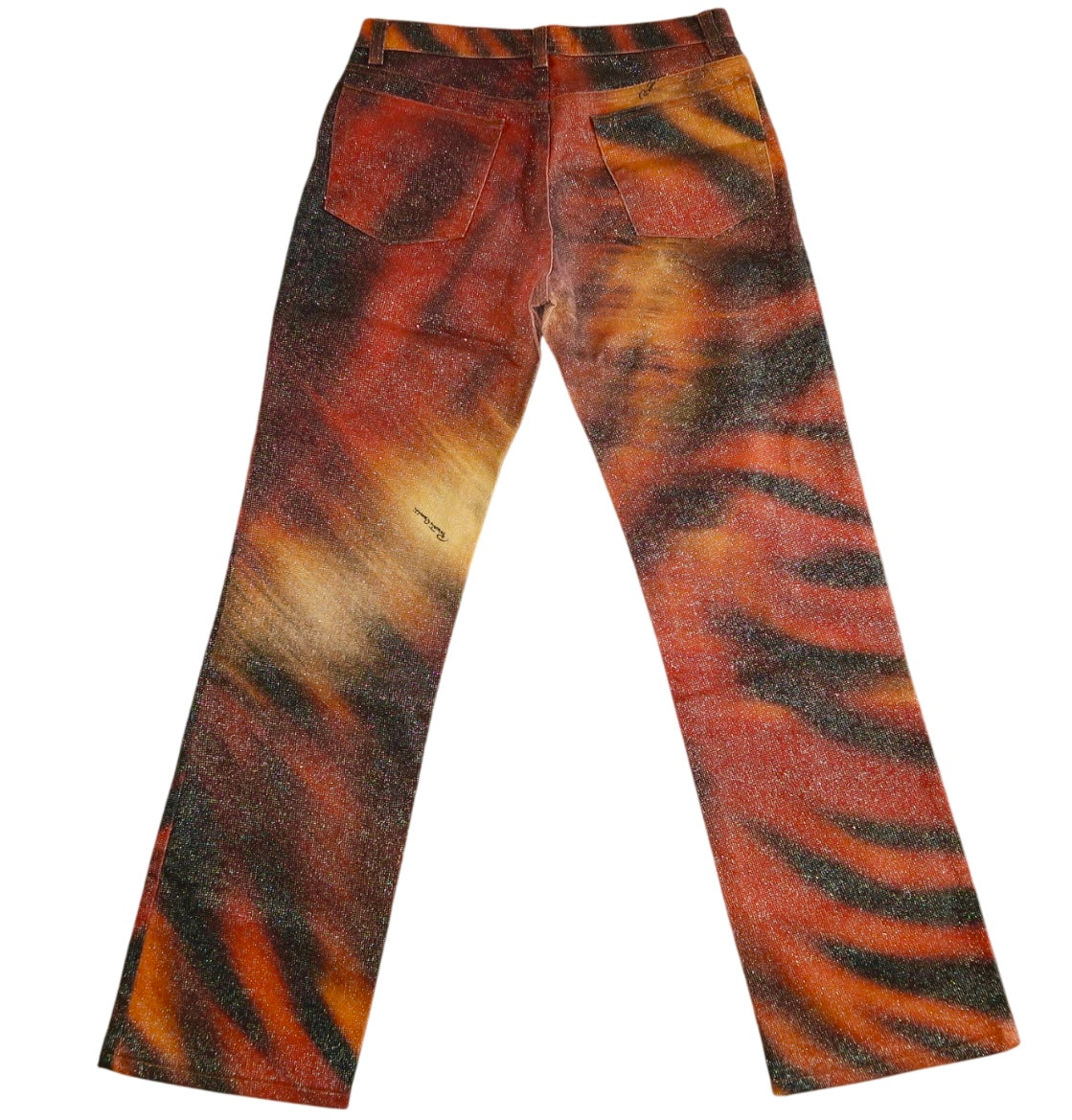Roberto Cavalli Tiger Print Pants