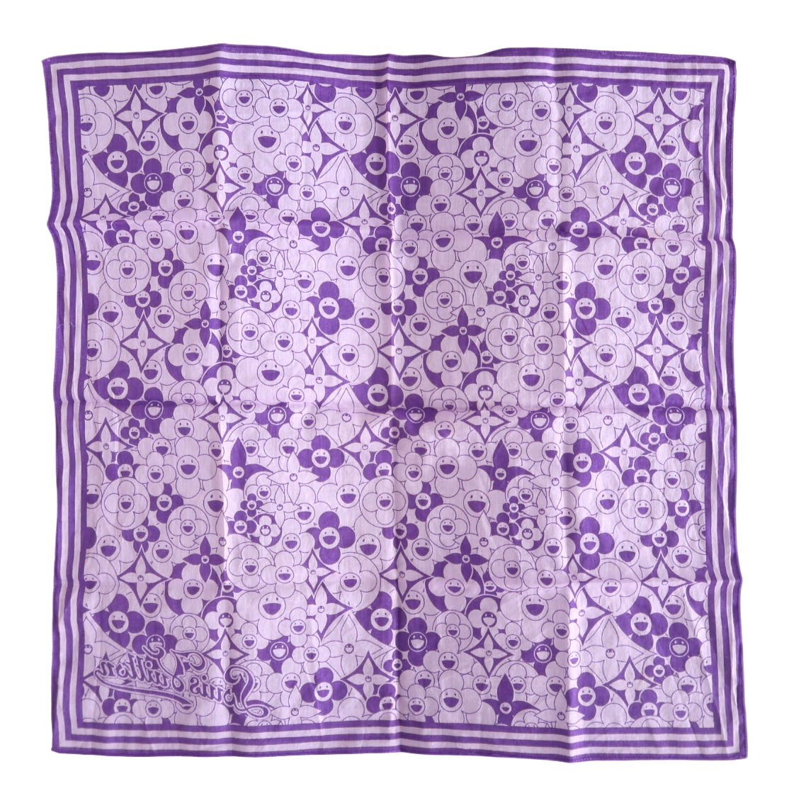 Louis Vuitton Takashi Murakami Blossom Scarf