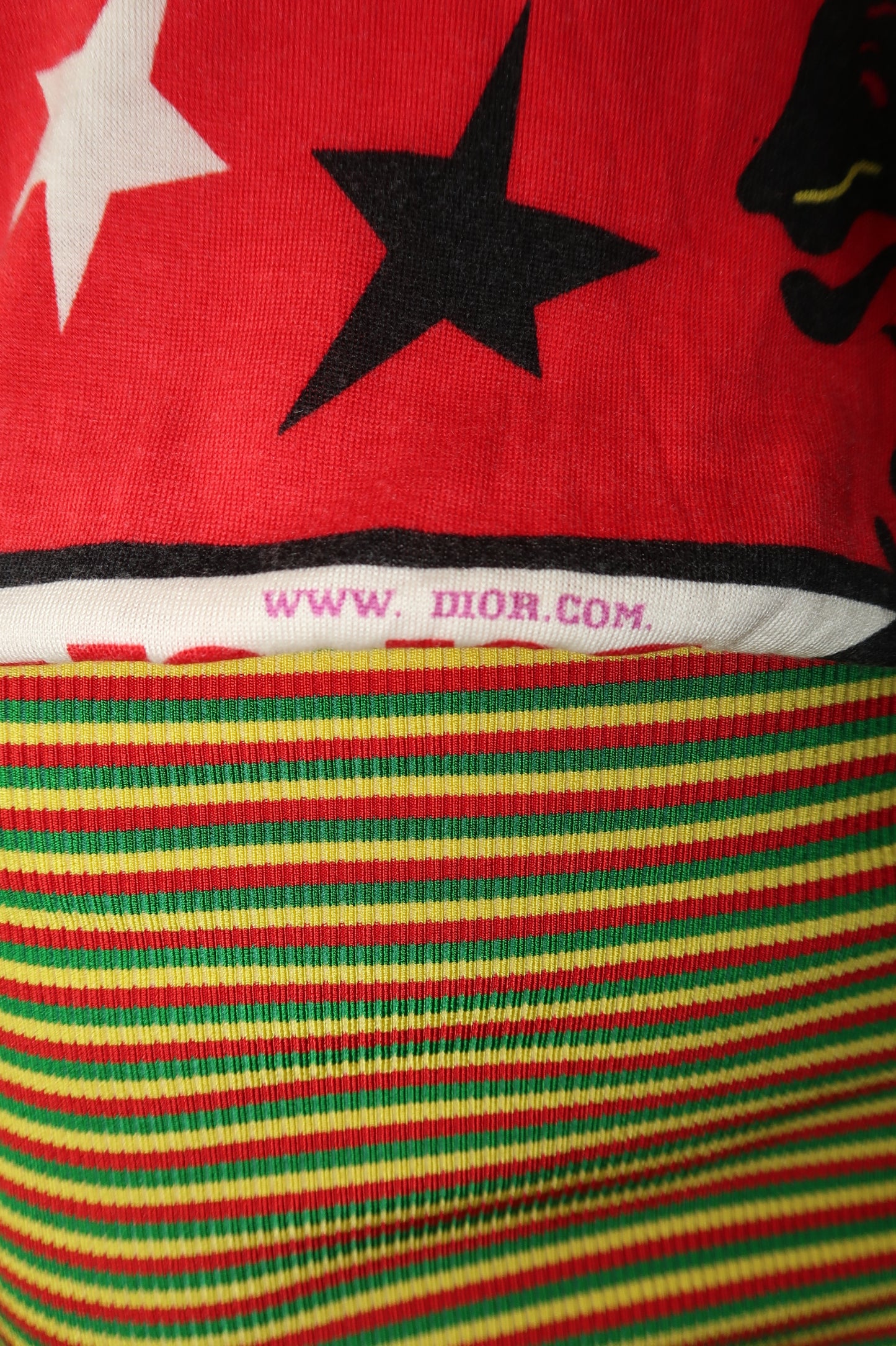 Christian Dior 2004 Rasta Mania Dress