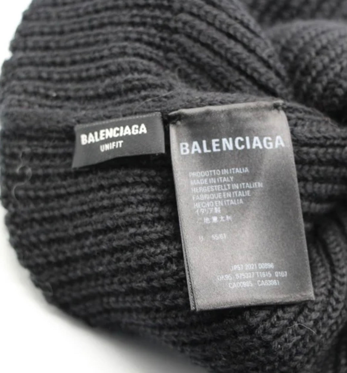Balenciaga Rib Beanie