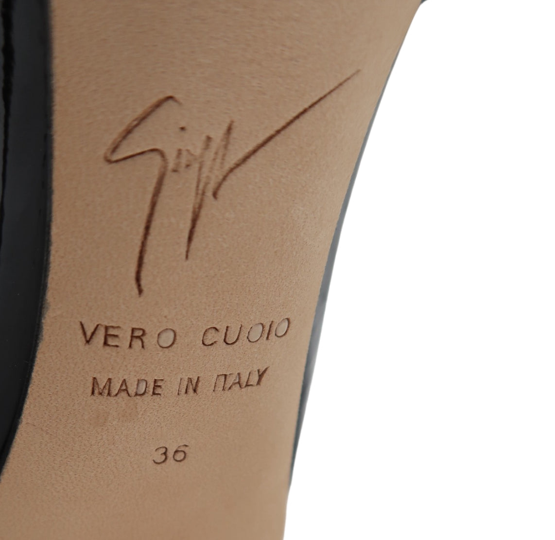 Giuseppe Zanotti Crystal Lips Leather Stiletto Heels