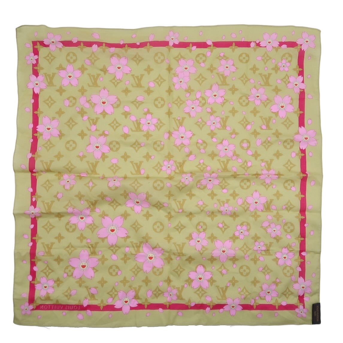 Louis Vuitton Takashi Murakami Cosmic Blossom Scarf