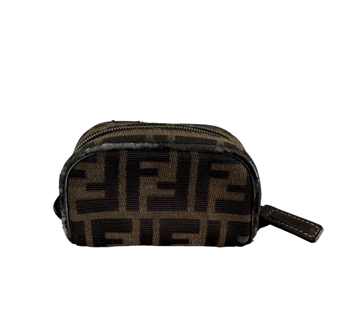 Fendi Zucca Canvas Pouch
