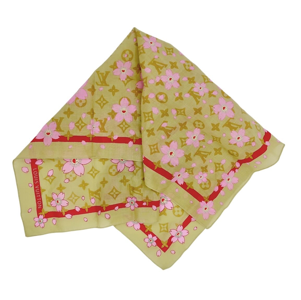 Louis Vuitton Takashi Murakami Cosmic Blossom Scarf