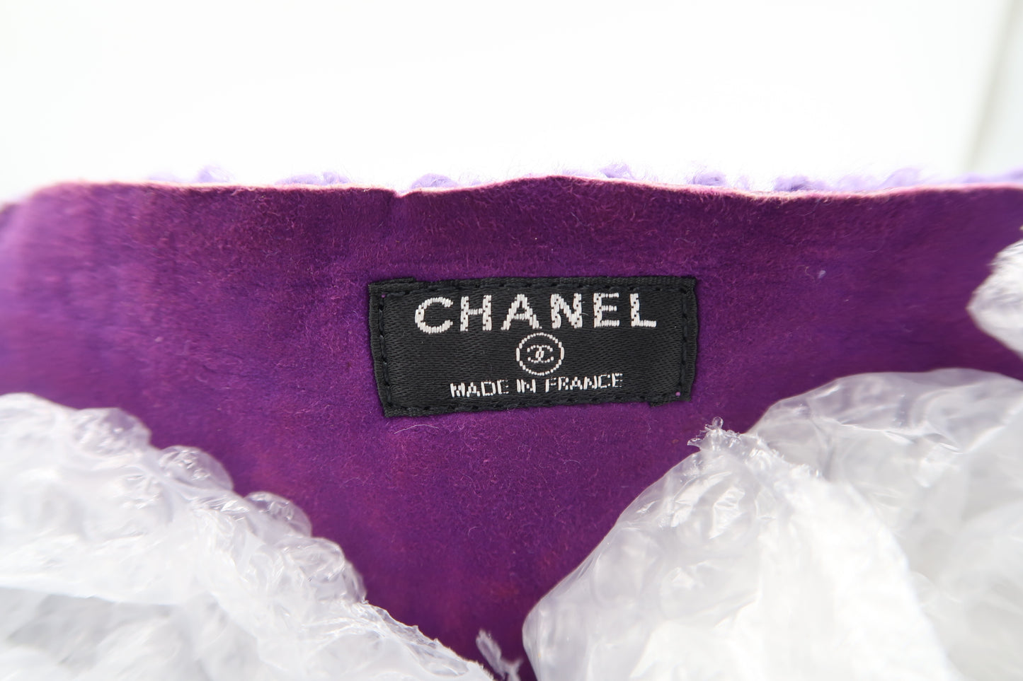 Chanel Wool Shoulder Bag