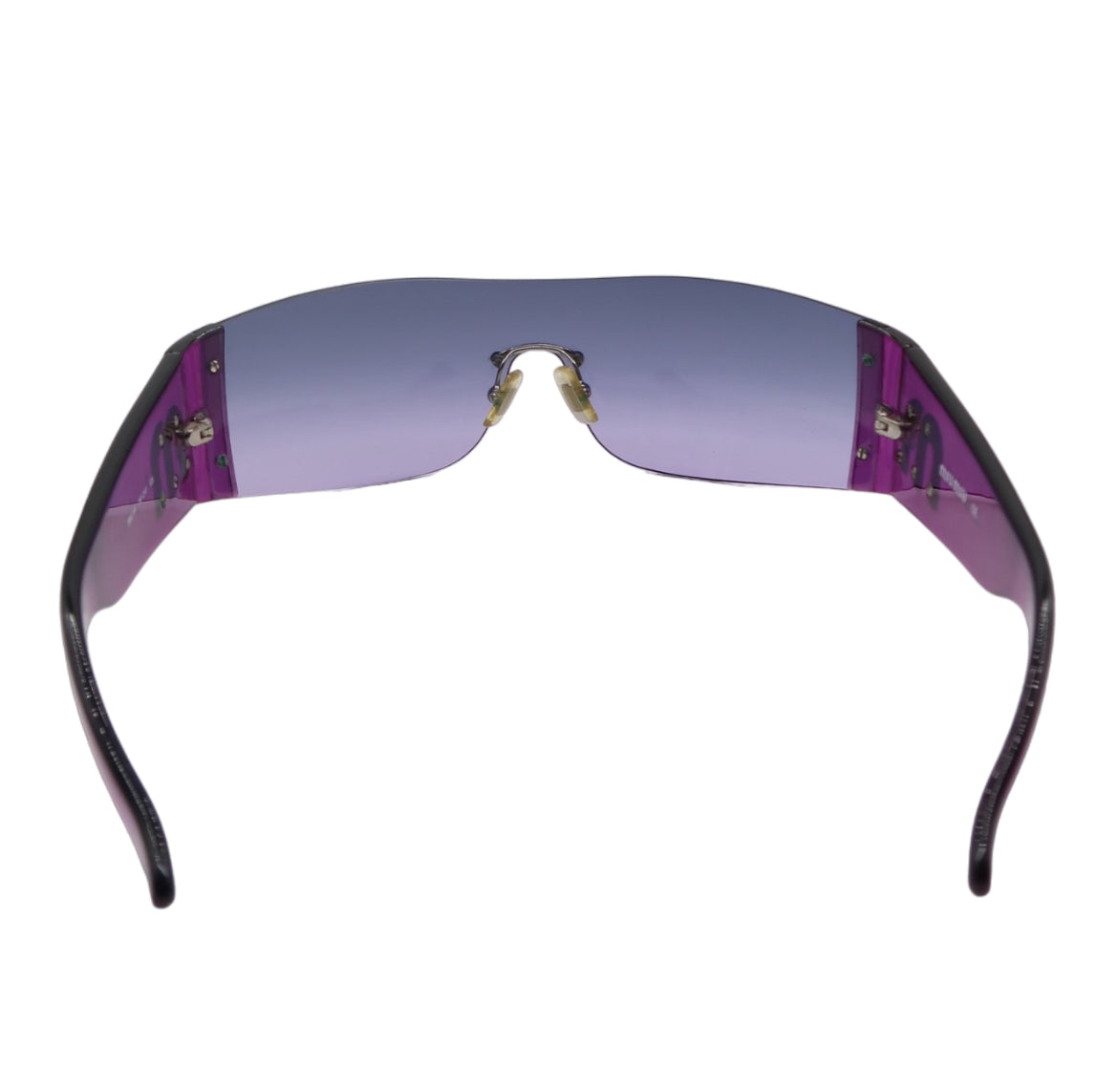 Miu Miu Mask Logo Sunglasses