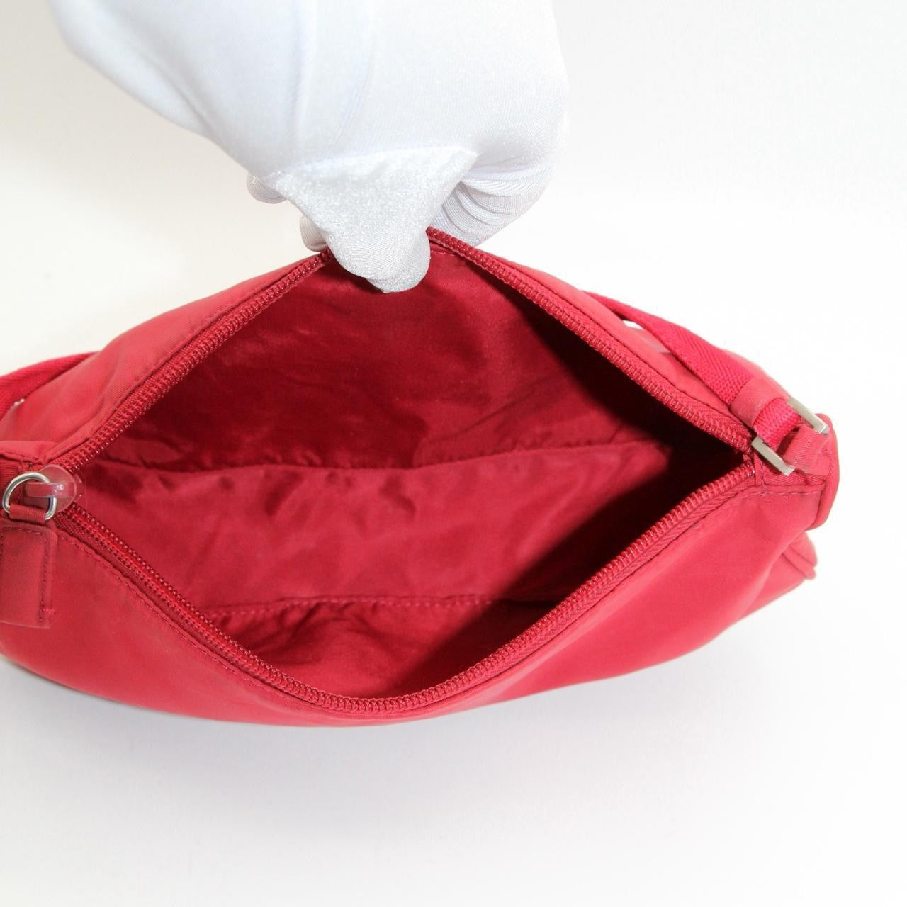 Prada Tessuto Mini Pochette Shoulder Bag