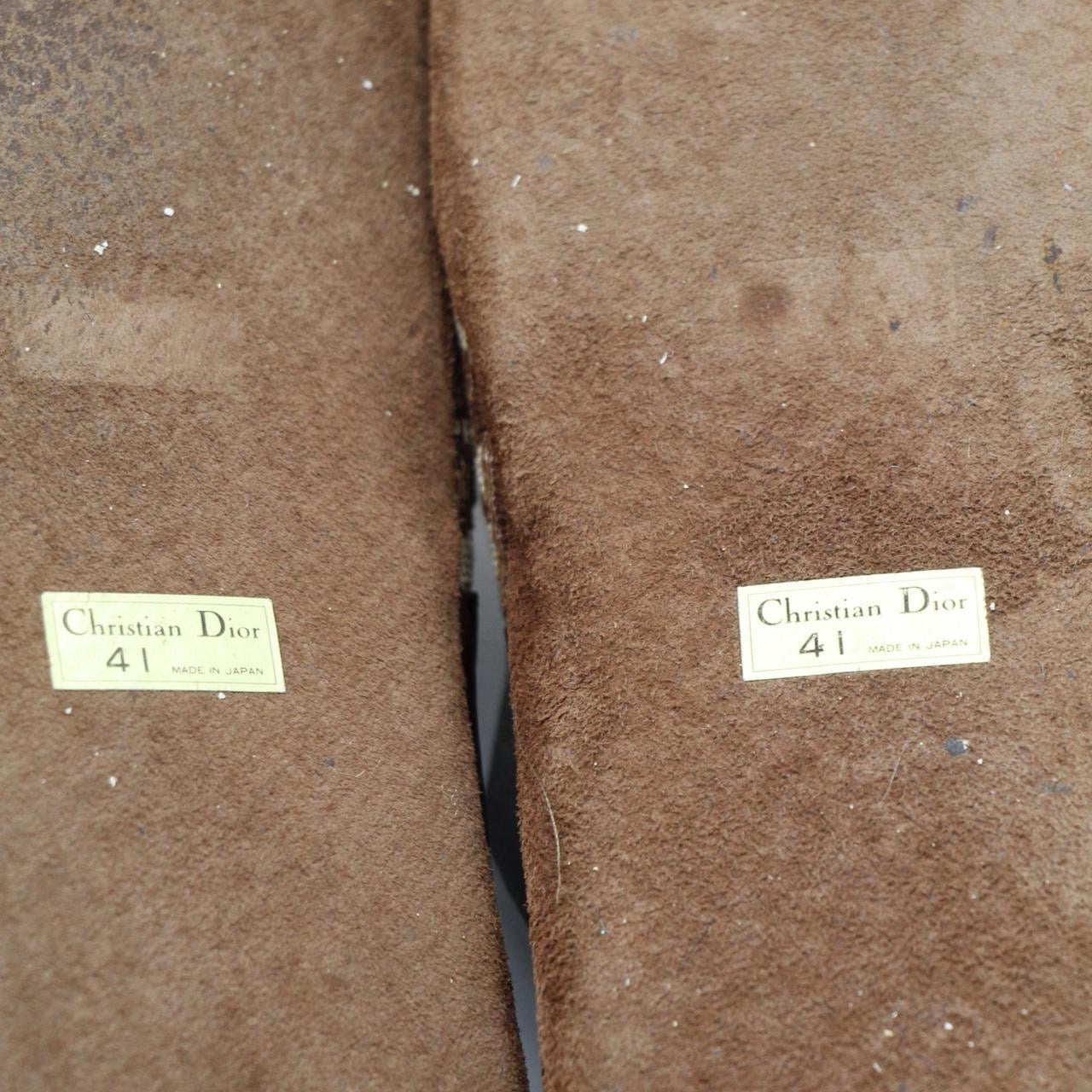 Christian Dior Globe Trotter Slippers