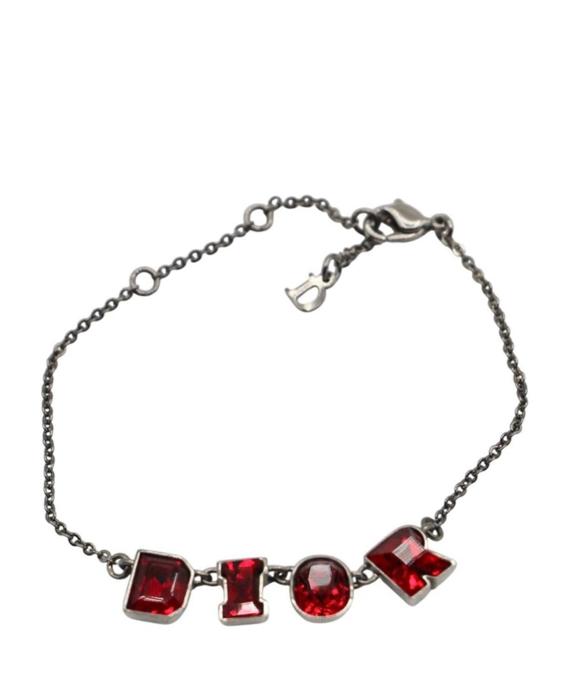 Christian Dior Red Crystal Bracelet