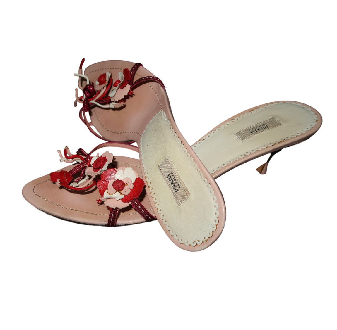 Prada 2002 Floral Heels