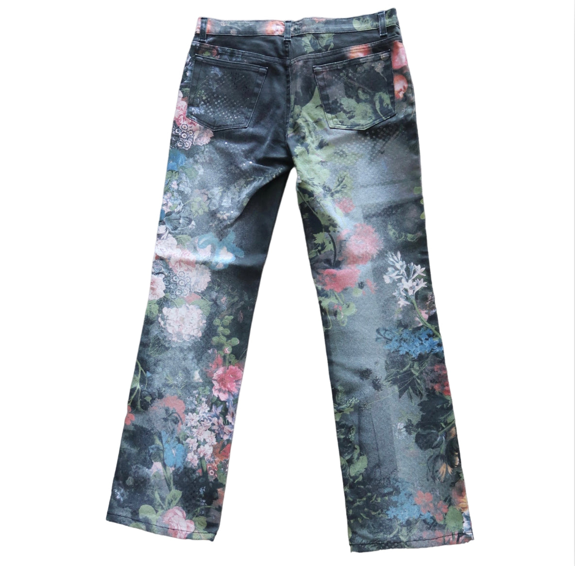 Roberto Cavalli Floral Print Pants