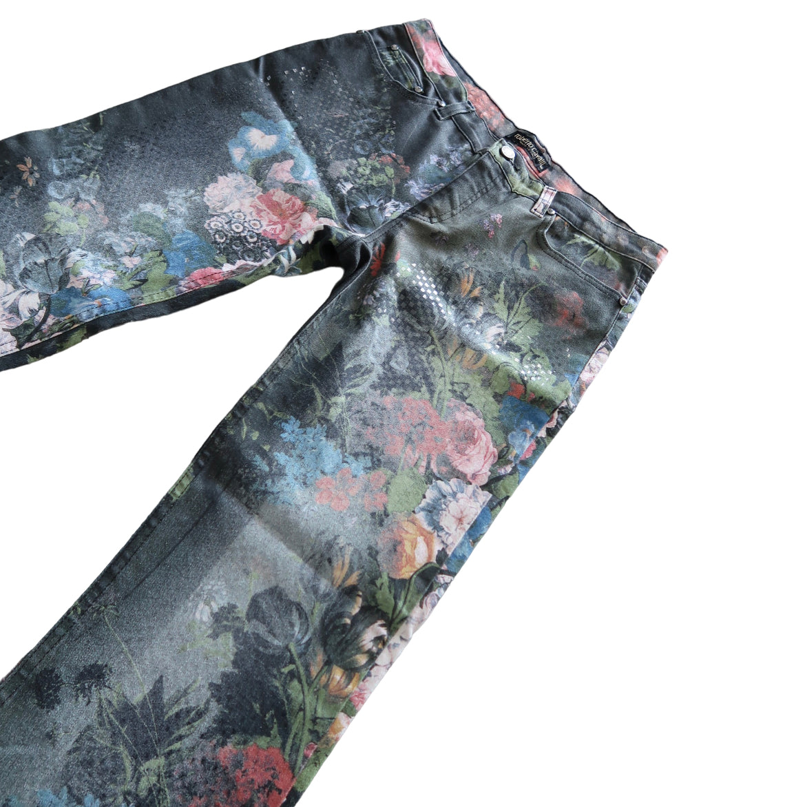 Roberto Cavalli Floral Print Pants