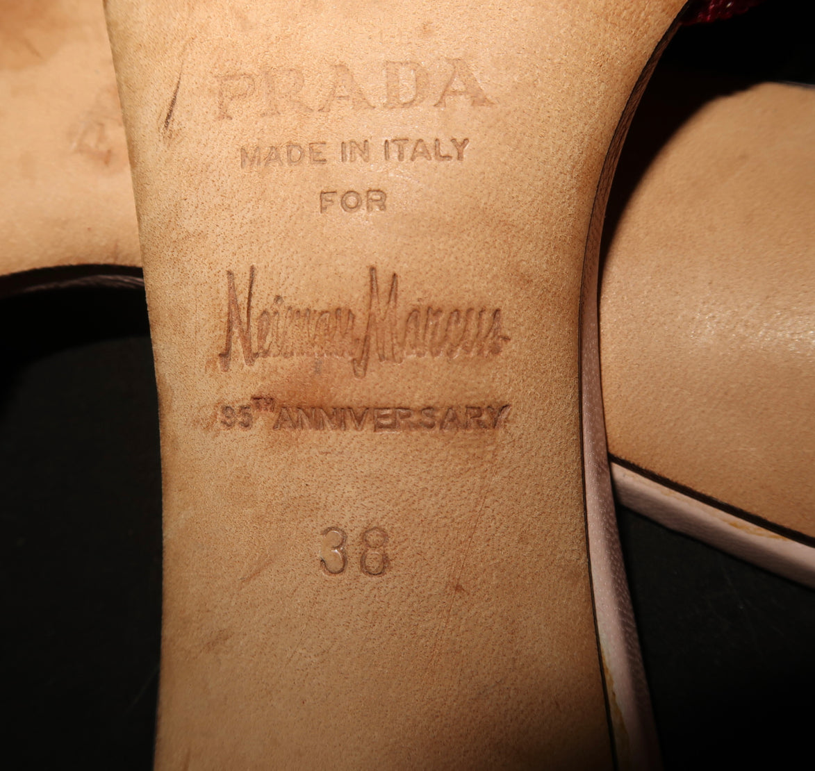 Prada 2002 Floral Heels