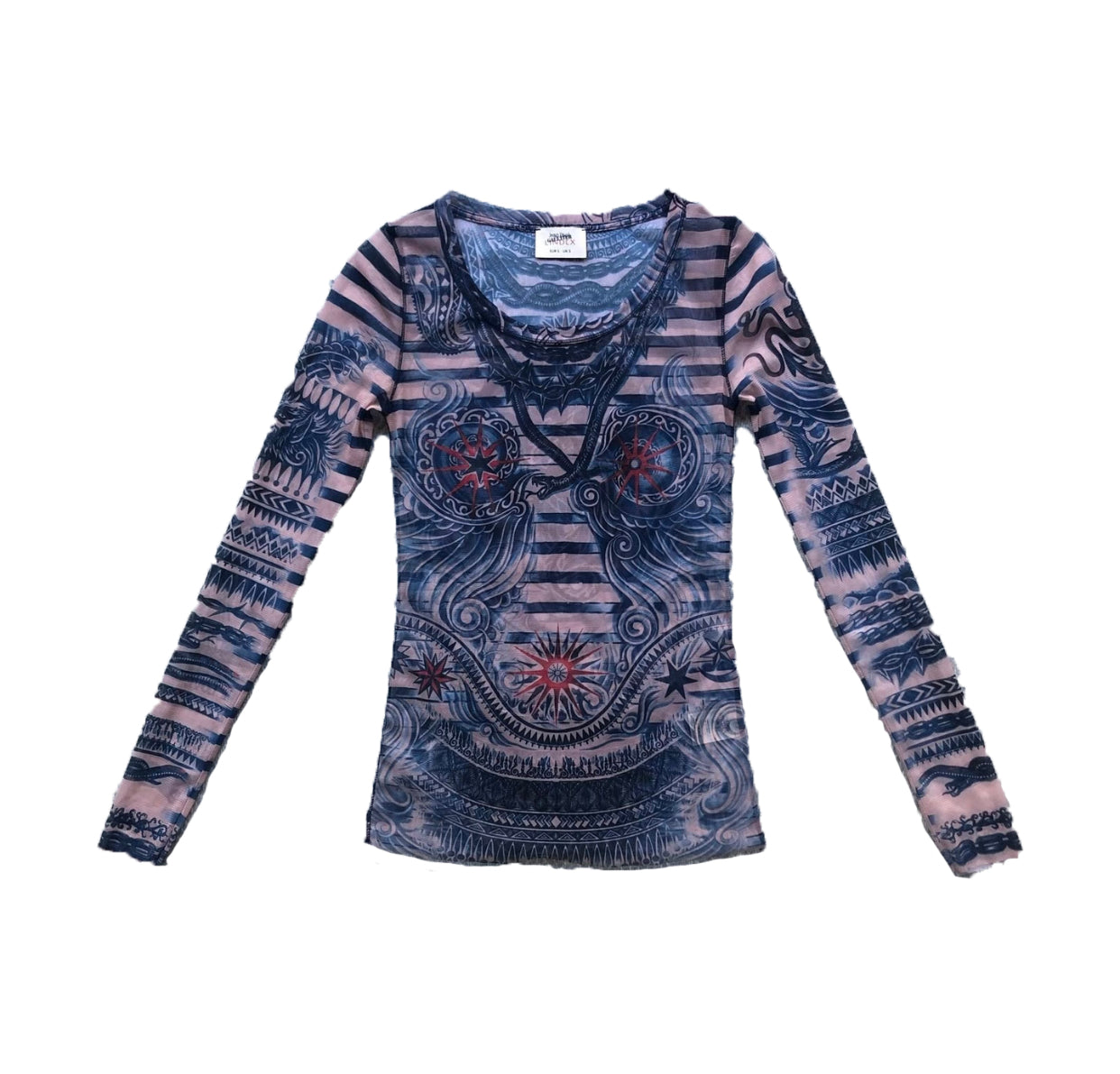 Jean Paul Gaultier x Lindex Mesh Top