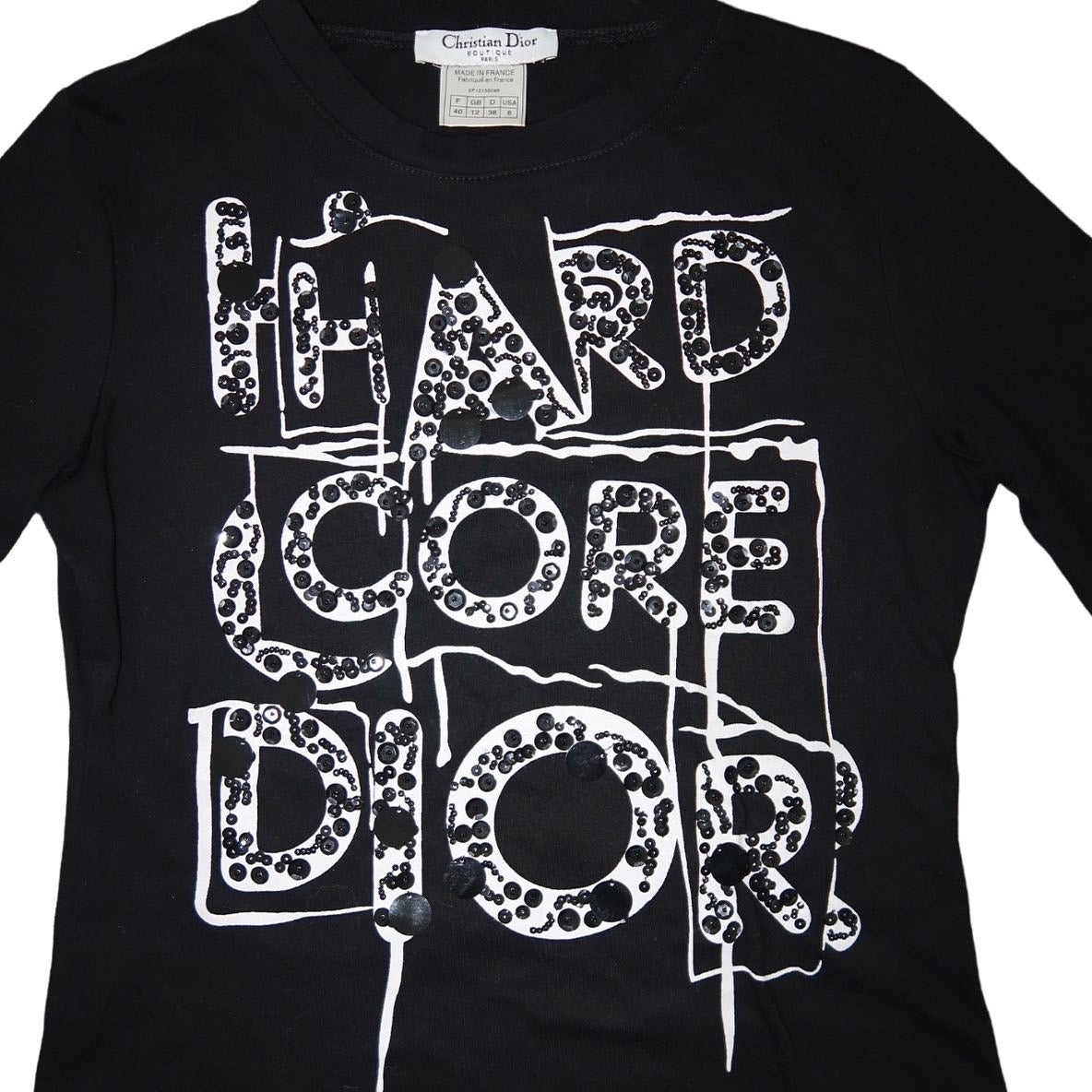 Christian Dior “ Hardcore” Boutique long-sleeve Shirt