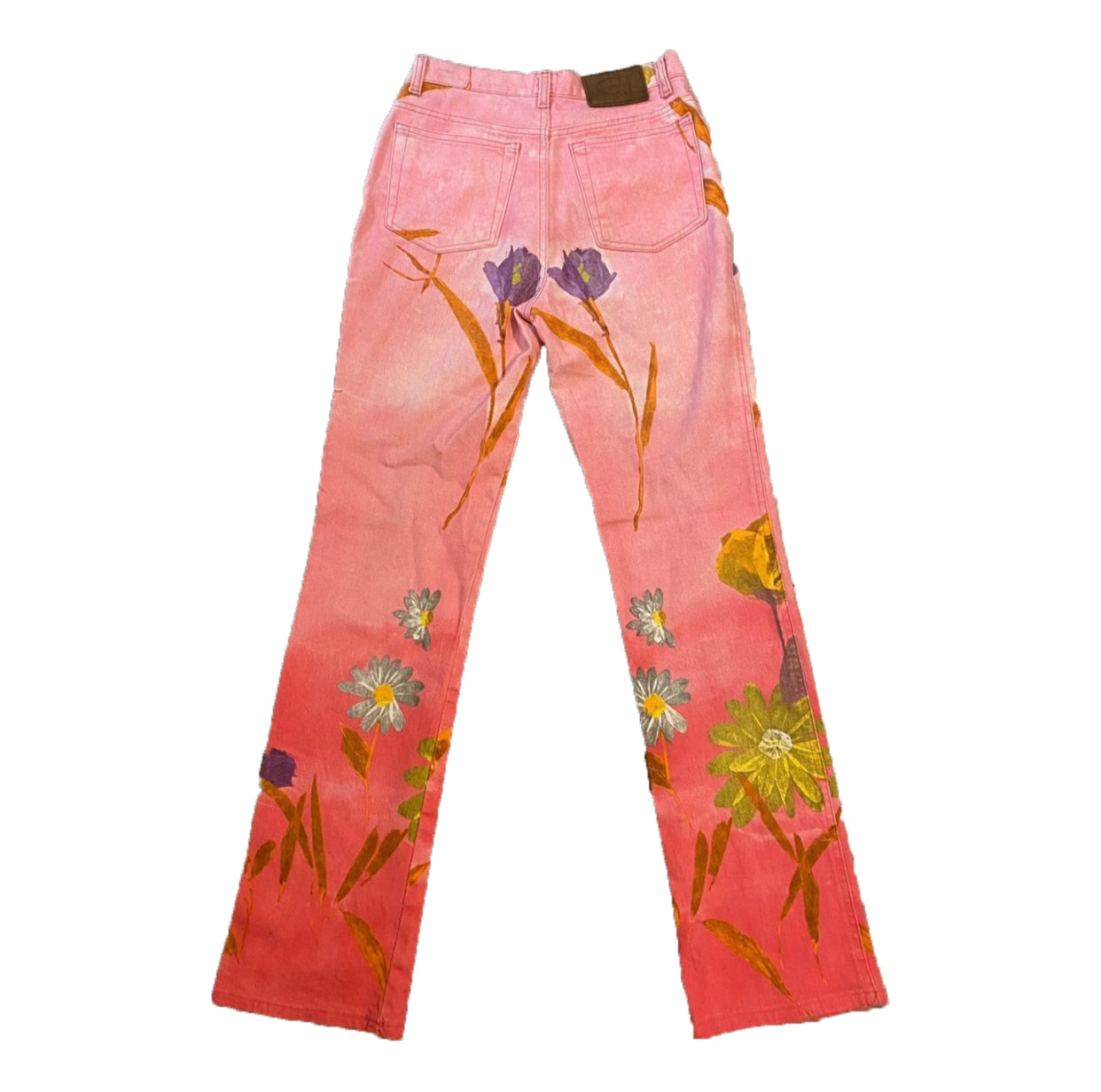 Roberto Cavalli Floral Print Pants