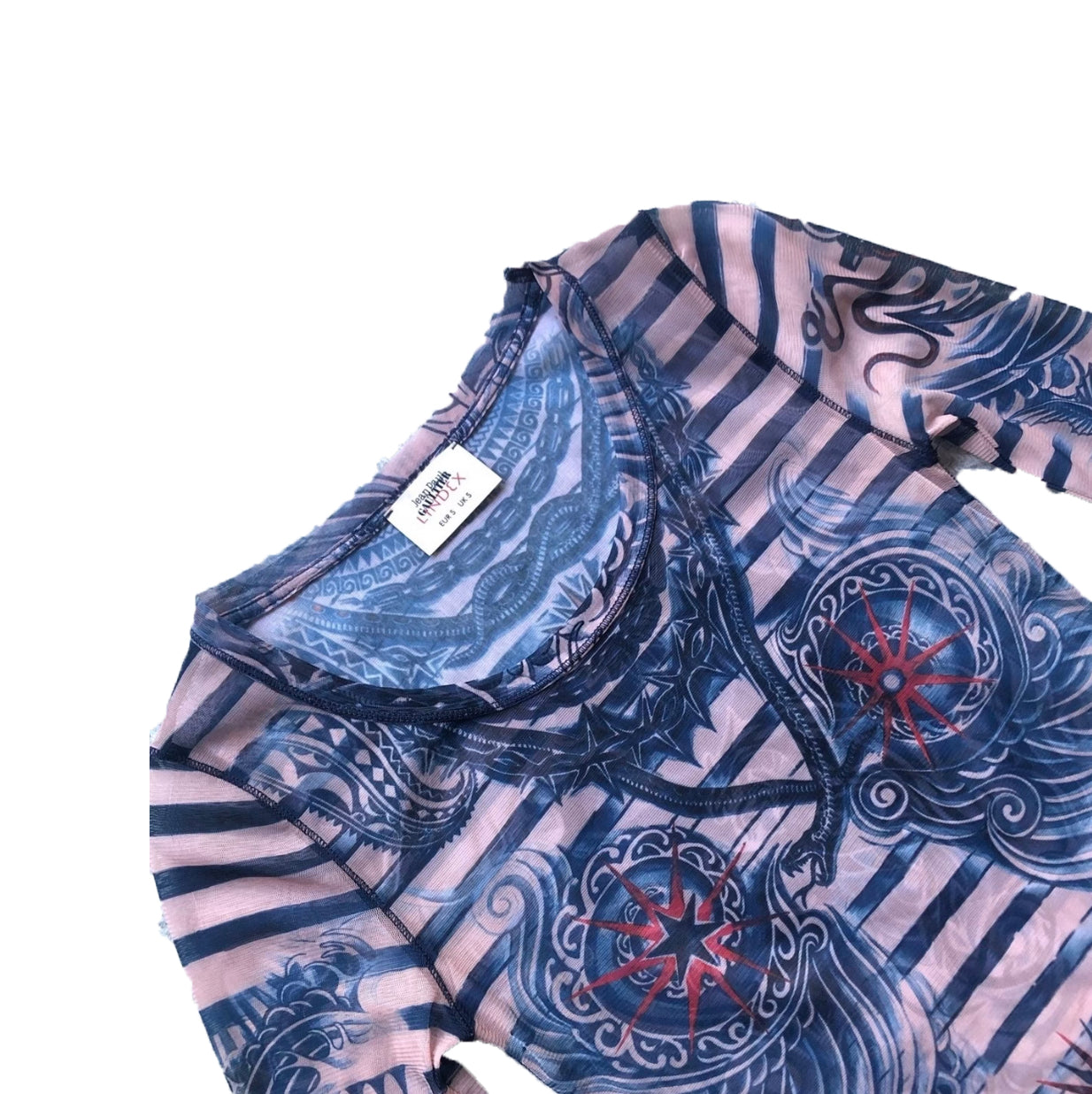 Jean Paul Gaultier Lindex Mesh Top