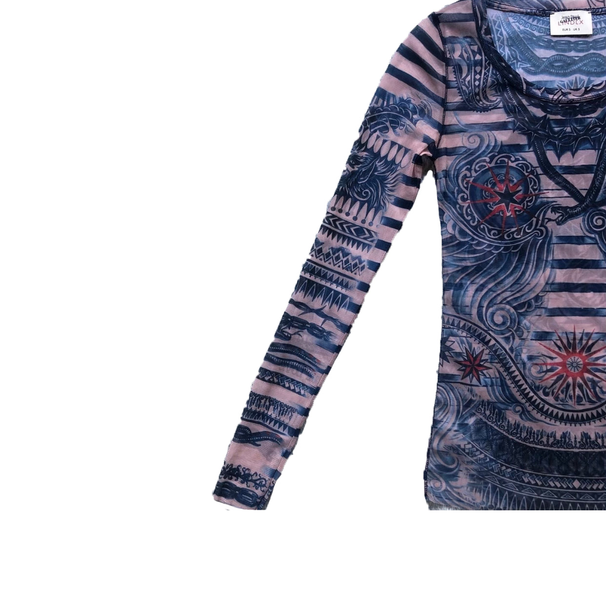 Jean Paul Gaultier Lindex Mesh Top