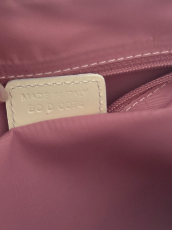 Christian Dior by John Galliano Pink Trotter Monogram Handbag