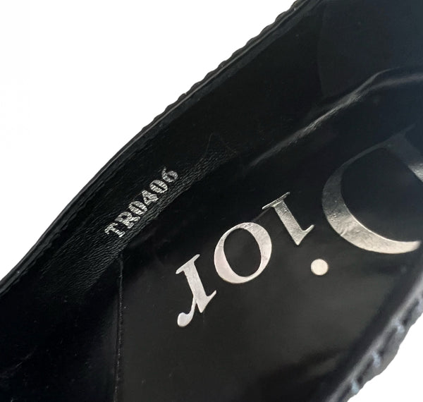 Christian Dior Black Vintage Heels