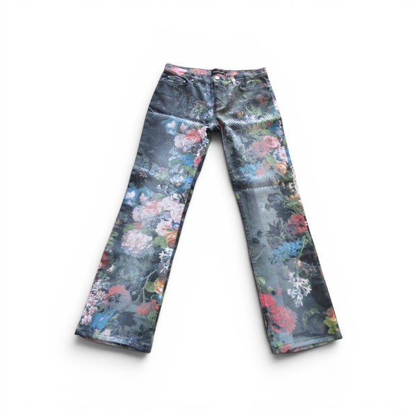 Roberto Cavalli Floral Print Pants