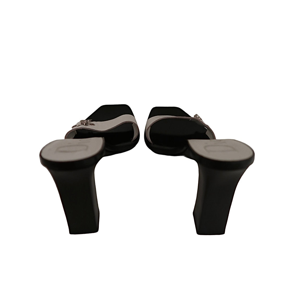 Christian Dior Cadena Lock and Key Mules