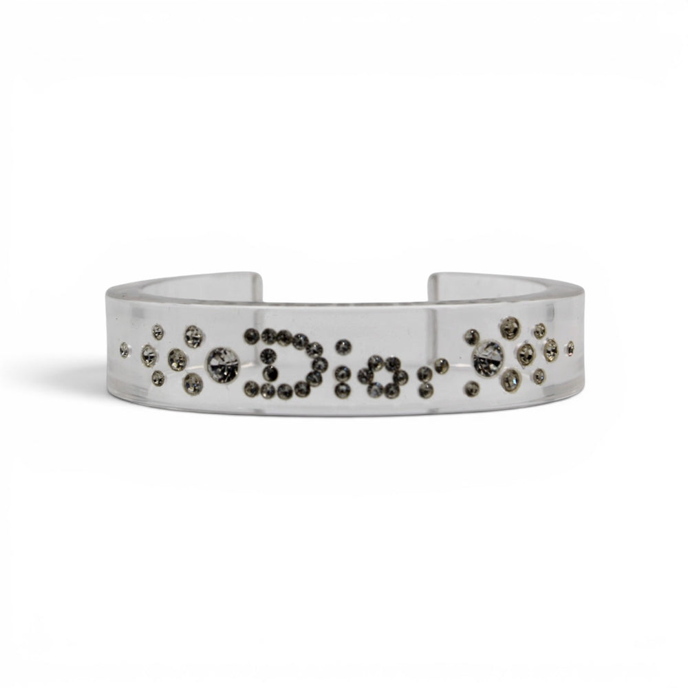 Christian Dior Lucite Cuff Bracelet
