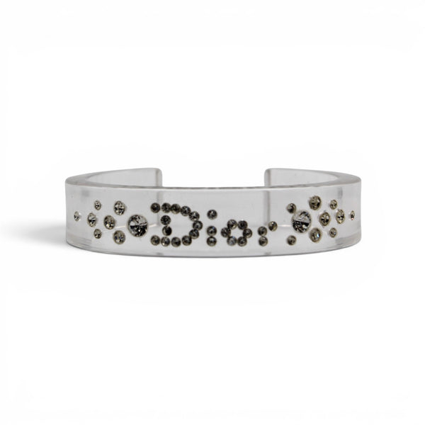 Christian Dior Lucite Cuff Bracelet